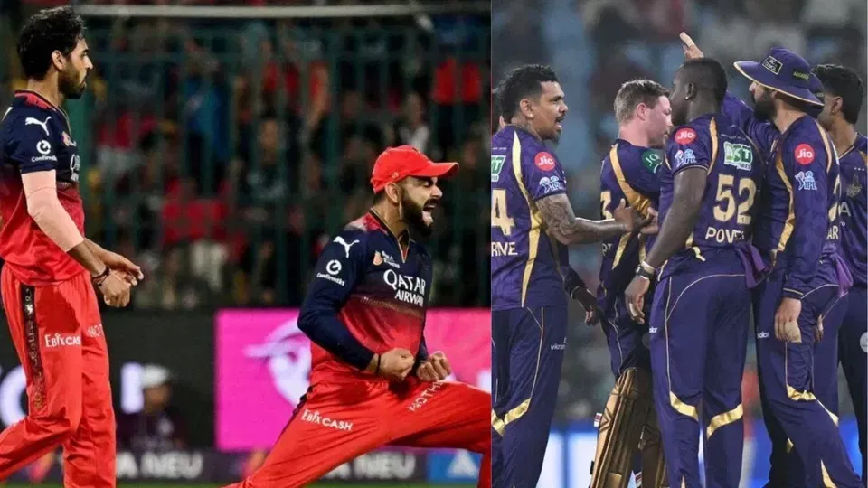 RCB vs KKR Head To Head Records- IPL 2026, Match 57